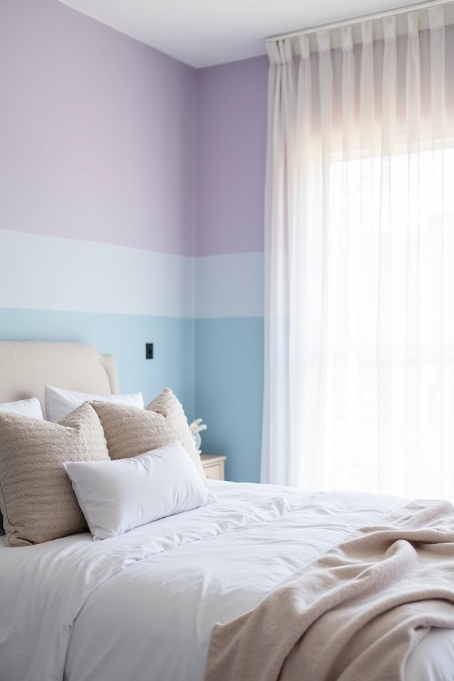 soft serene gradient walls