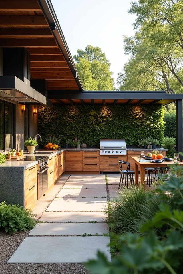 solar powered eco friendly kitchen