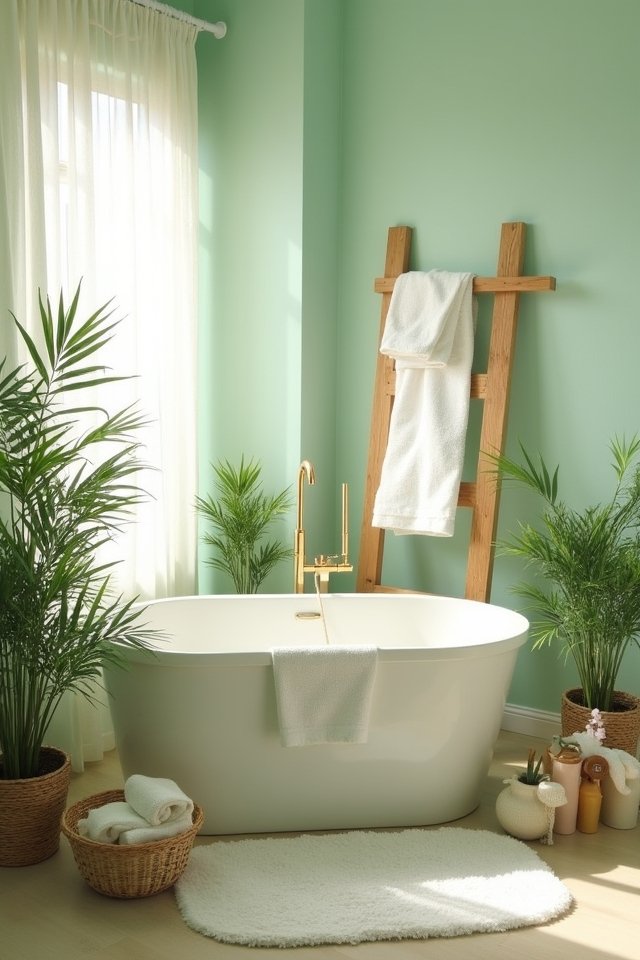 soothing color bathroom sanctuary