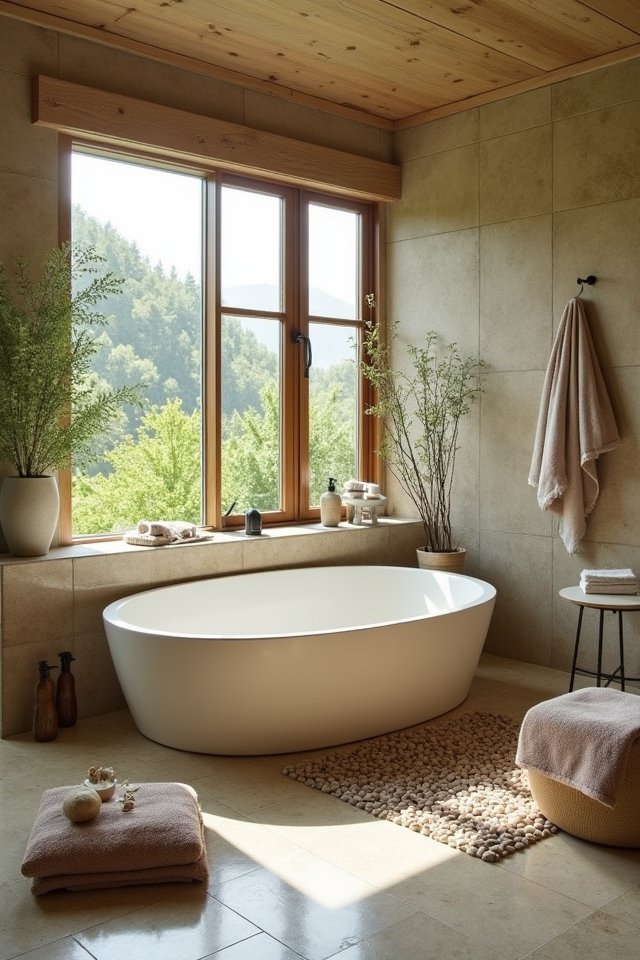 soothing earth tone retreat