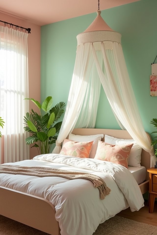 soothing pastel color palette