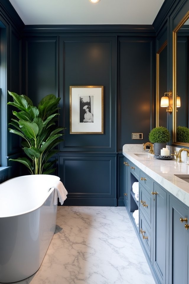 sophisticated bathroom color palettes