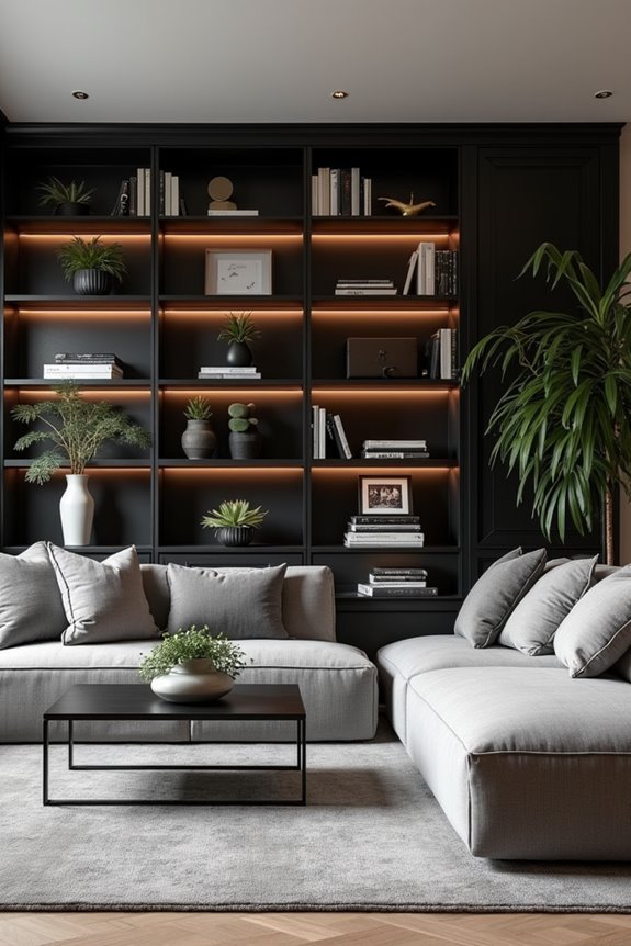 sophisticated bookcase design ideas