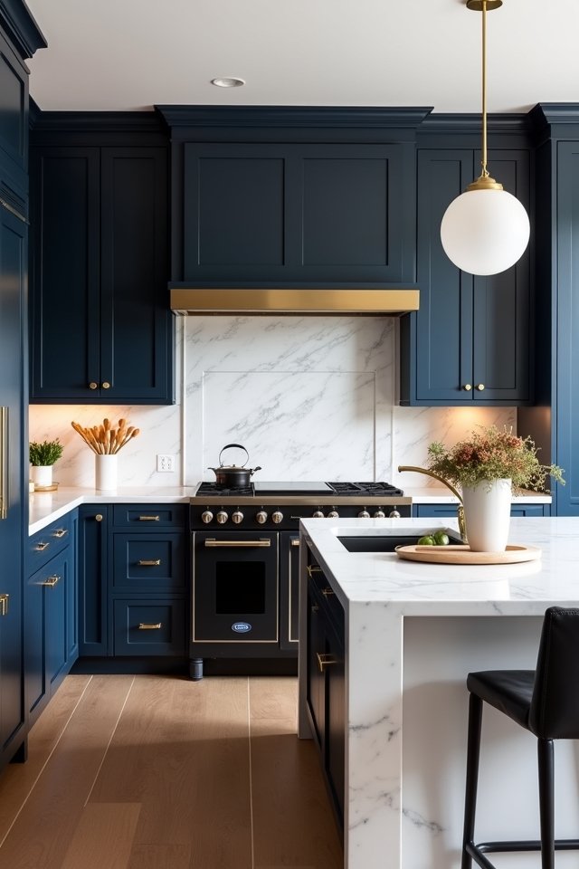 sophisticated kitchen color palettes