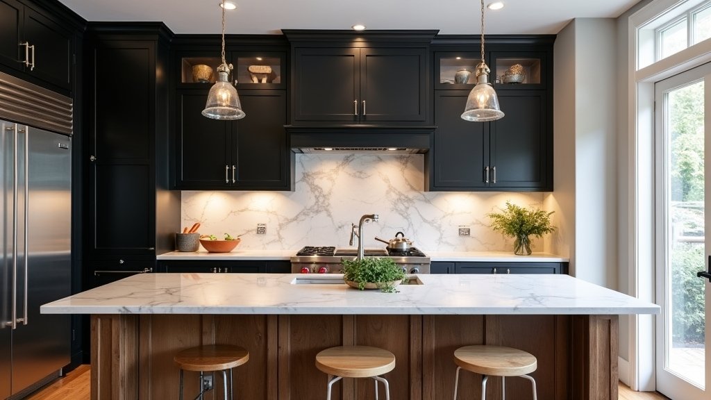 sophisticated modern traditional kitchens