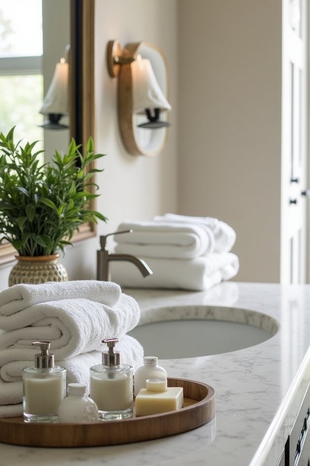 spa like bathroom amenities