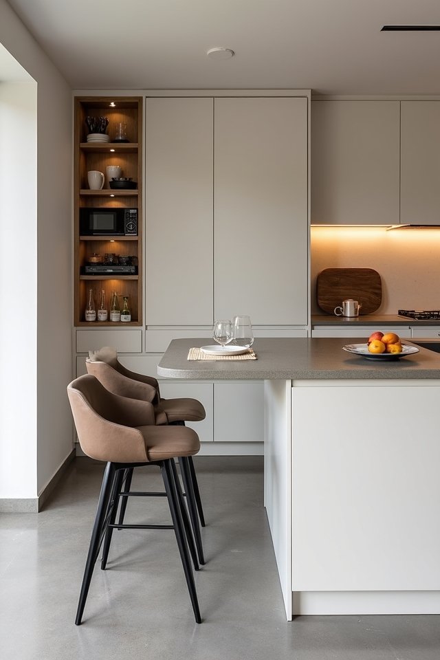 space saving dining elegance