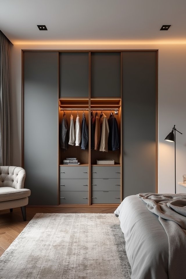 space saving sliding wardrobes