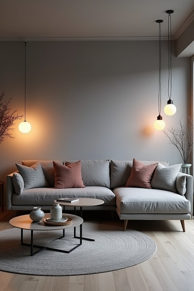 space saving statement lighting options