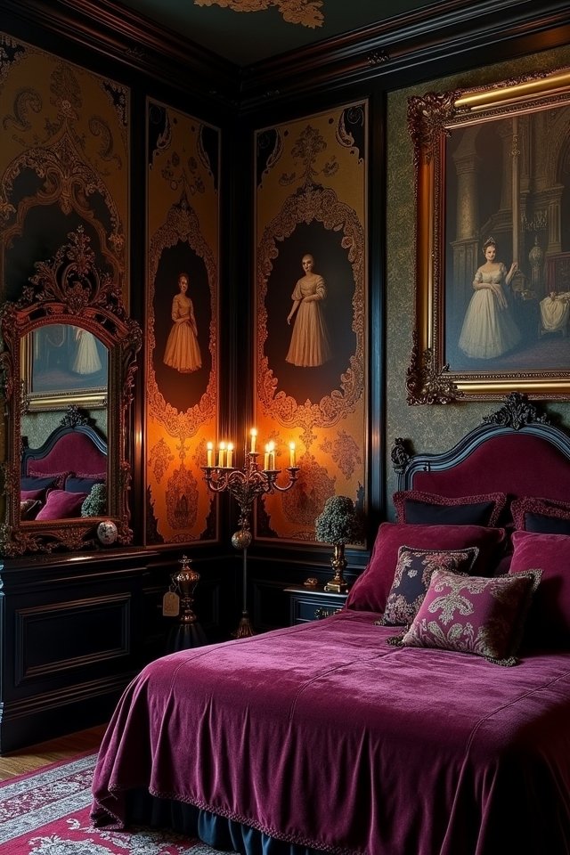 spooky chic wall decor