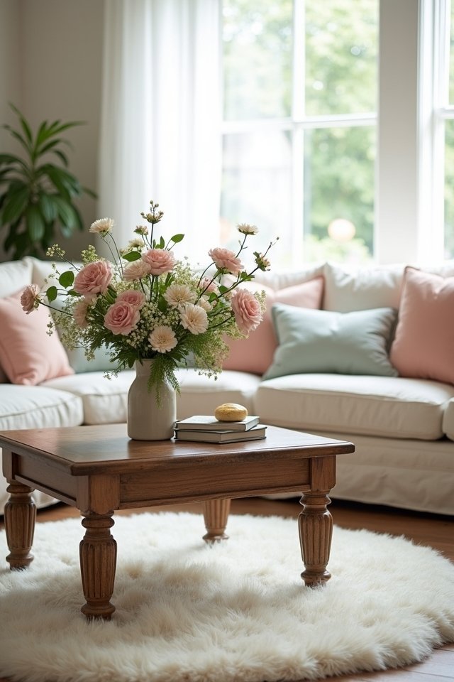 statement coffee table centerpiece