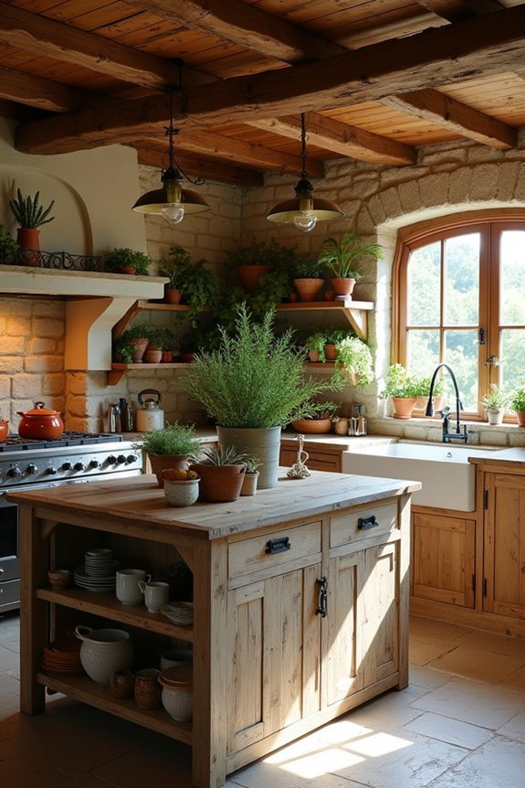 statement kitchen island design