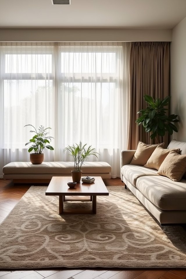 statement rugs enhance decor