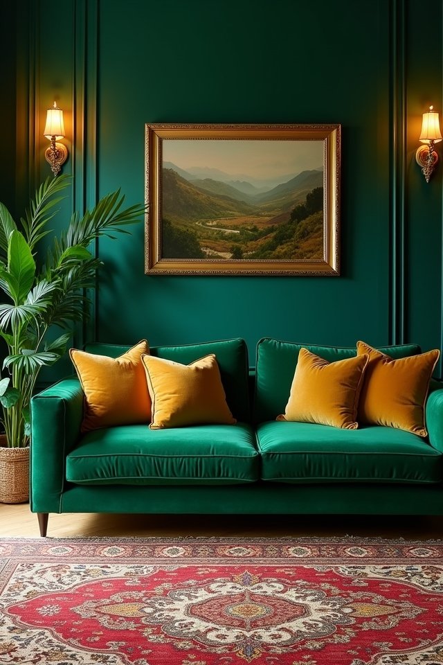 statement rugs enhance decor