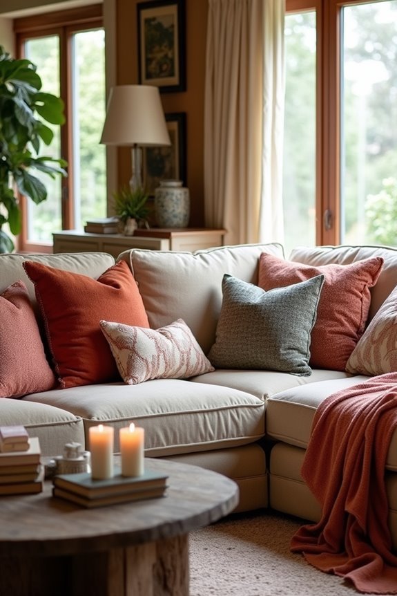 statement throw pillows ideas