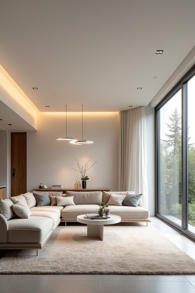 streamlined lighting for elegance