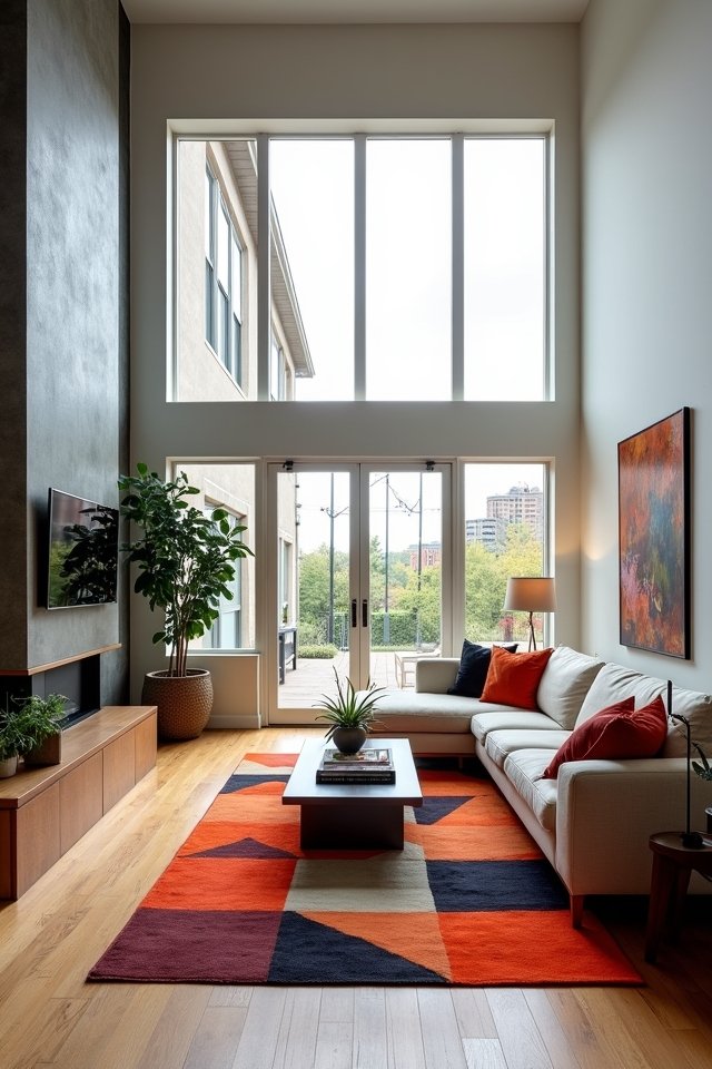 striking area rug ideas