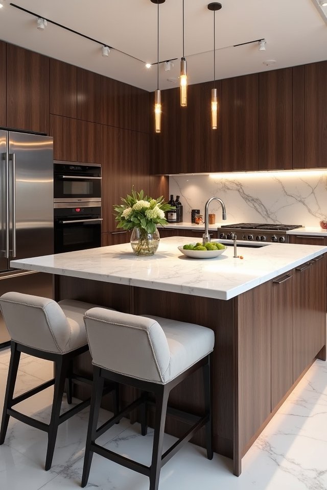 striking kitchen centerpiece ideas