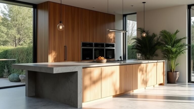 12 Modern Concrete Kitchen Ideas With Stunning Countertops and Islands ...