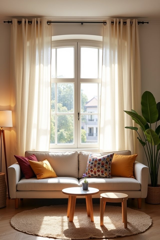 stunning curtains enhance space