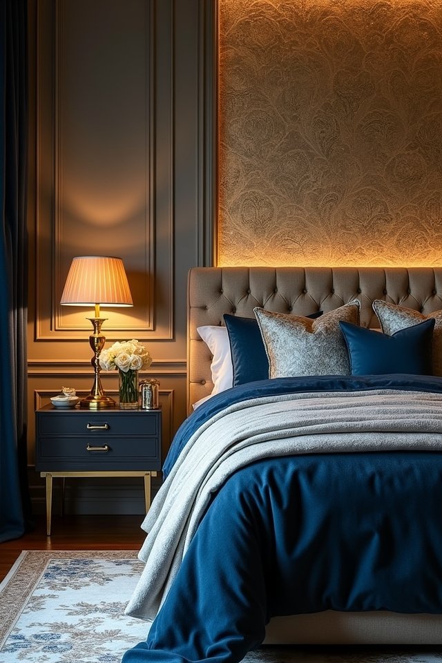 stunning headboard stylish focal point