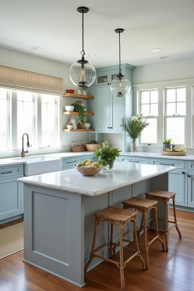 stunning oversized statement island