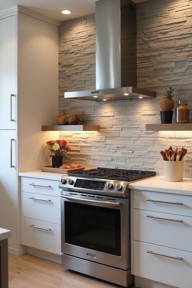 stunning stone kitchen finishes