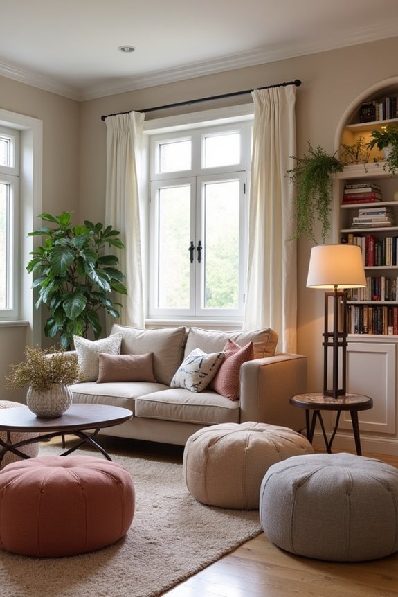 stylish and functional ottomans