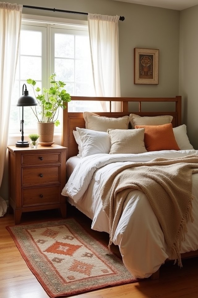 stylish area rug transformation