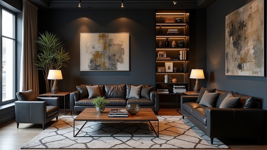 stylish bachelor pad makeover