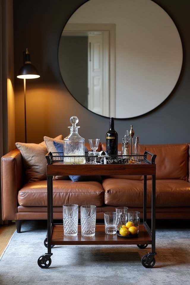 stylish bar cart essentials