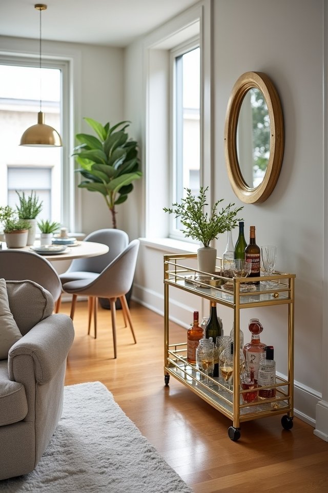 stylish bar cart essentials