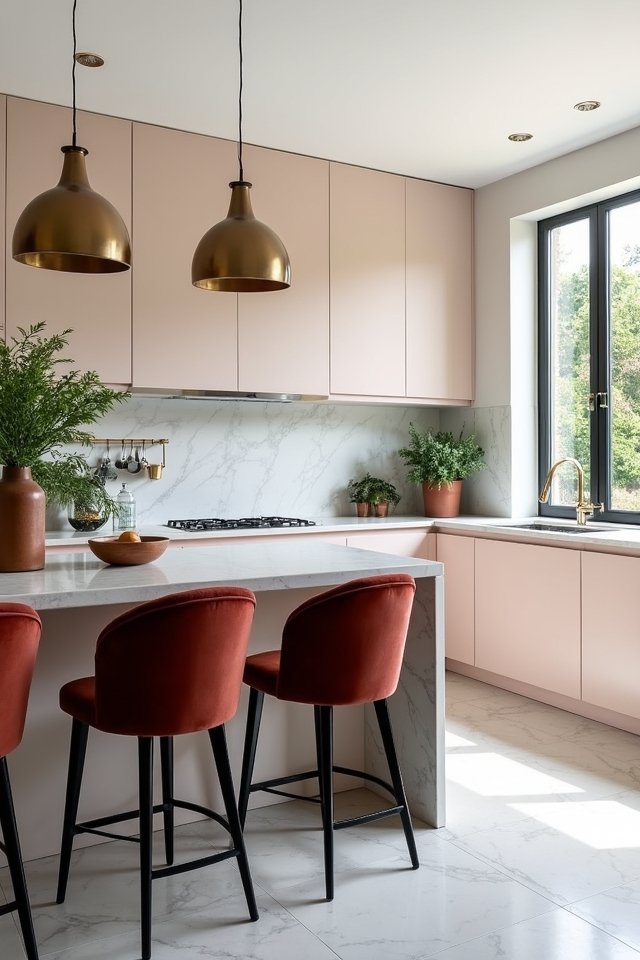 stylish barstools enhance gatherings