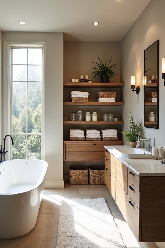 stylish bathroom storage solutions