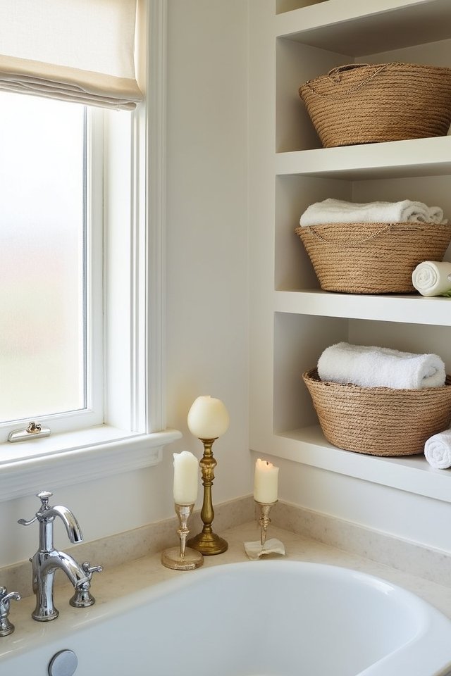 stylish bathroom storage solutions