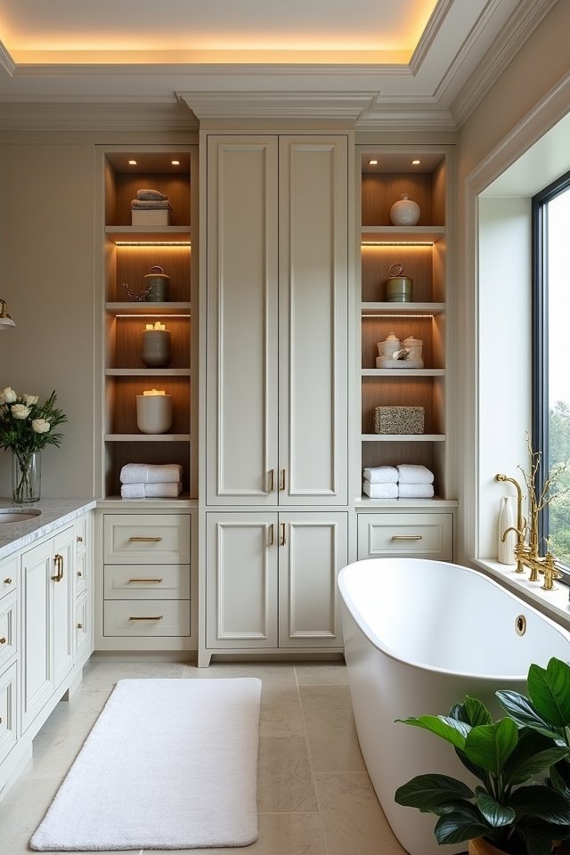 stylish bathroom storage solutions