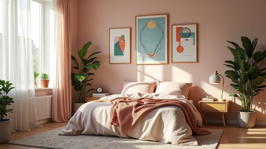 stylish bedroom poster ideas