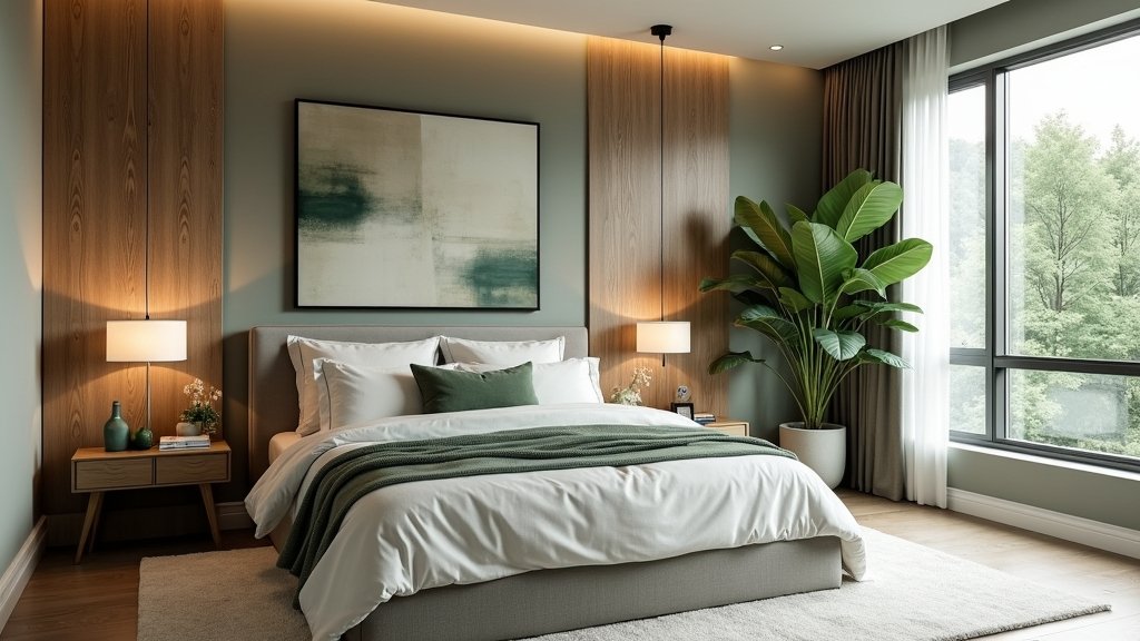 stylish bedroom wall designs