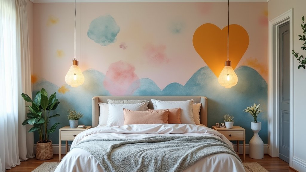 stylish bedroom wall transformations