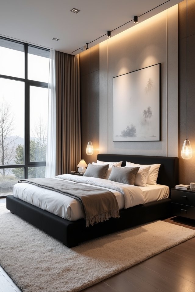 stylish black bed frames