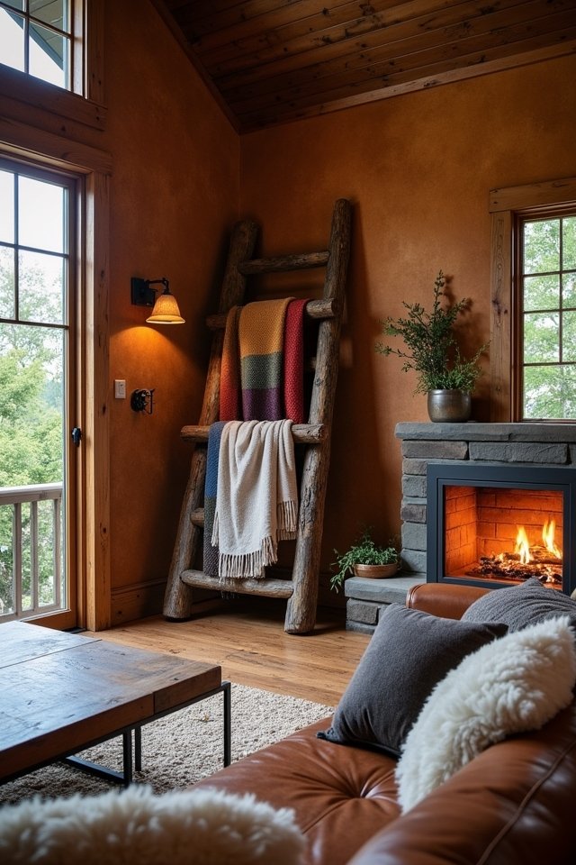 stylish blanket storage solution