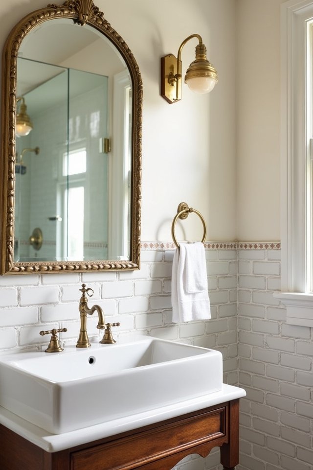 stylish brass towel bars