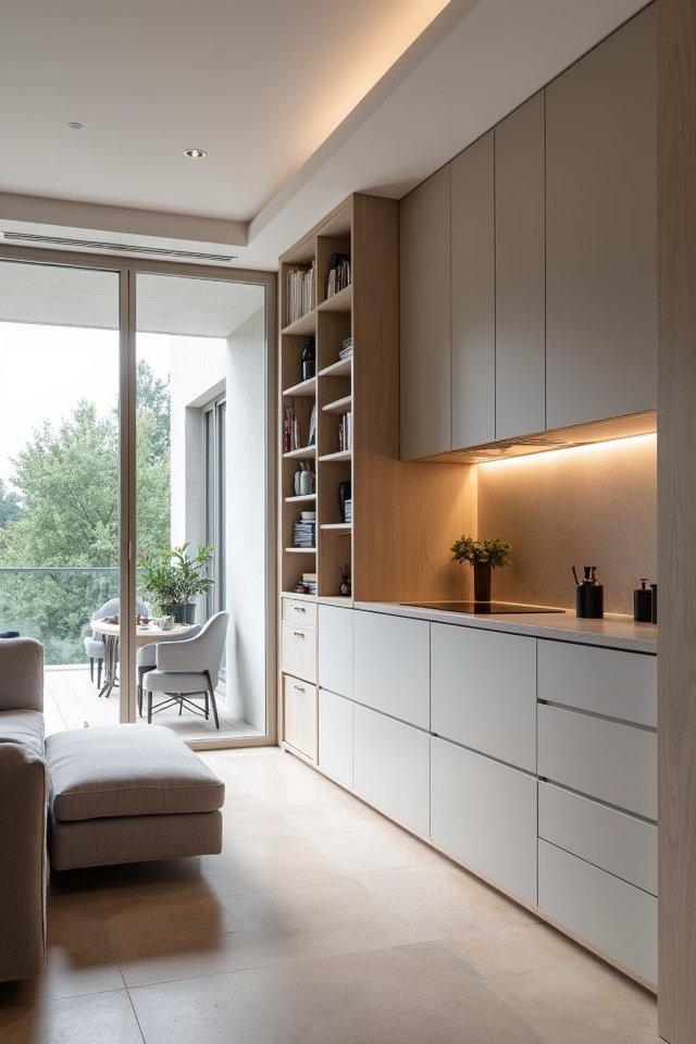 stylish built in storage solutions