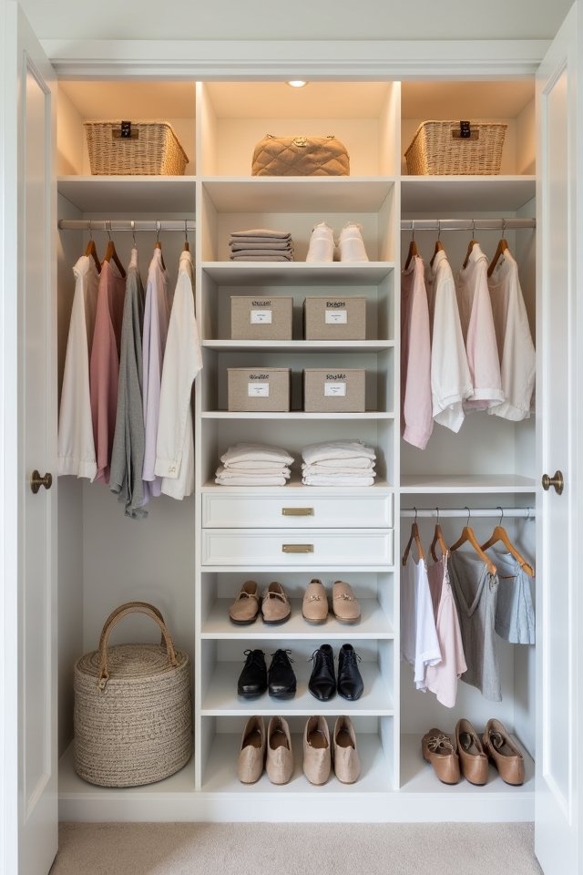 stylish closet organization tips