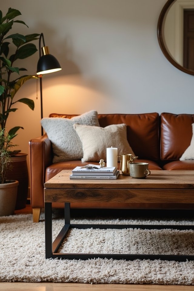 stylish coffee table centerpiece
