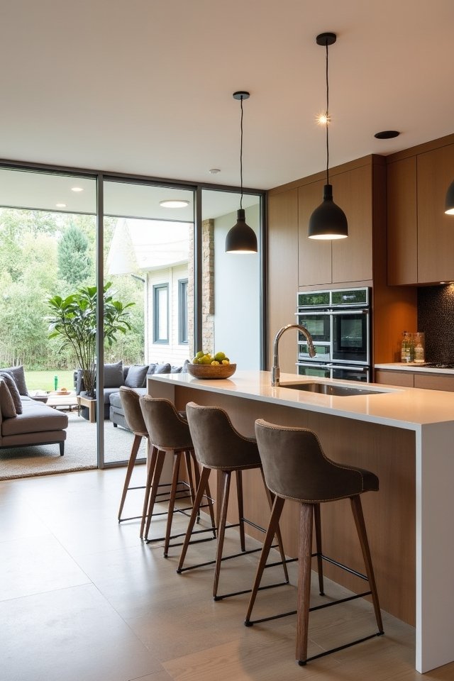 stylish comfortable bar stools