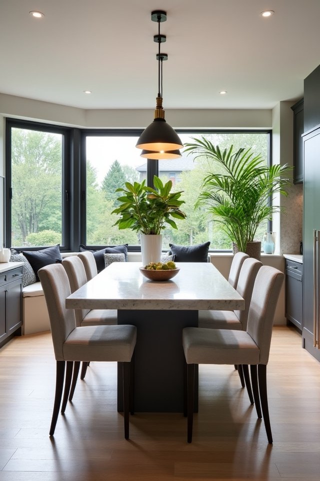 stylish comfortable kitchen gatherings