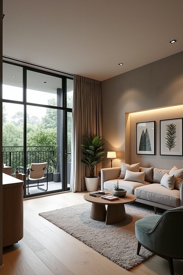 stylish compact urban retreat