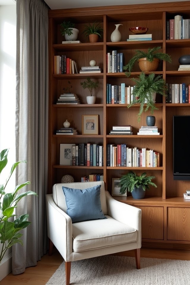 stylish corner bookshelves solutions