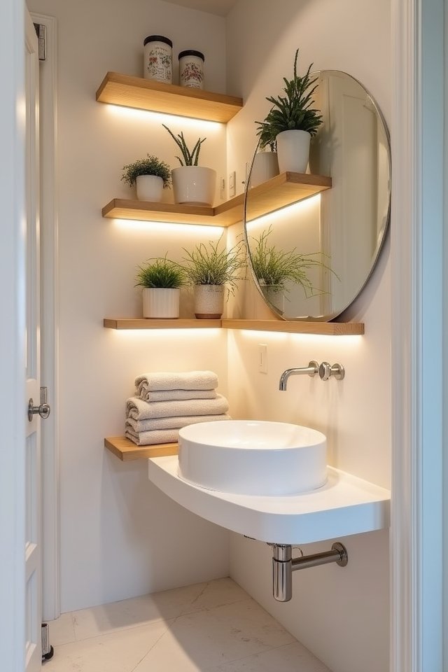 stylish corner shelving solutions